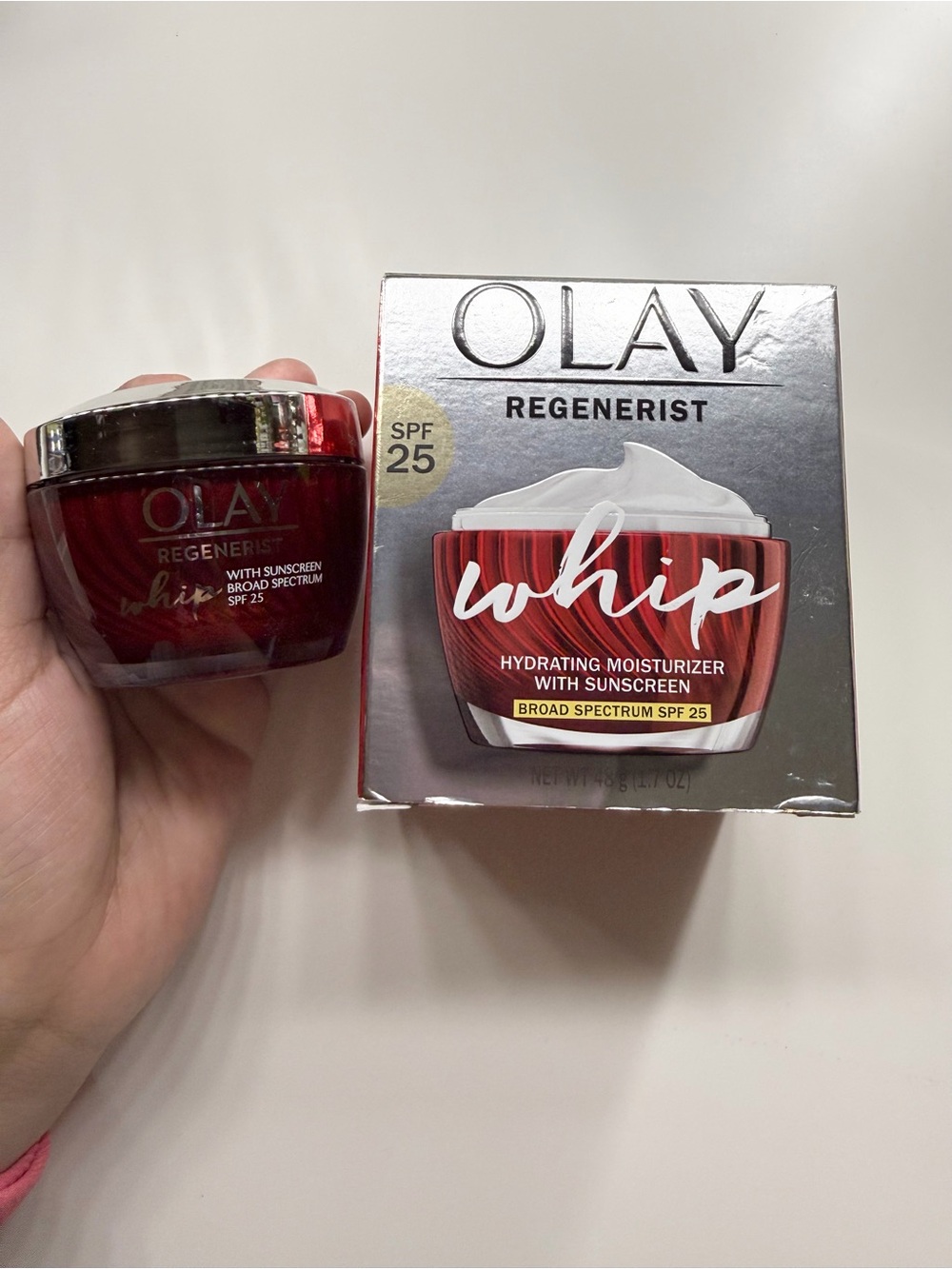 Olay Regenerist Whip SPF 25 Hydrating Moisturizer 1.7oz